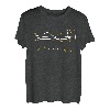 Hasaka Al Hasakah Syrien Herzschlag Arabische Kalligraphie T-Shirt