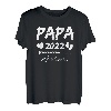 Papa 2022 Loading Shirt Werdender Papa Geschenk Vatertag T-Shirt