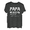 Papa 2022 Loading Shirt Werdender Papa Geschenk Vatertag T-Shirt