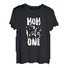 MOM of the Wild One T Shirt für Baby 's First Birthday Party