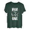 MOM of the Wild One T Shirt für Baby 's First Birthday Party