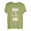 MOM of the Wild One T Shirt für Baby 's First Birthday Party