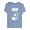 MOM of the Wild One T Shirt für Baby 's First Birthday Party