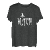 Damen Hexenhut Besen Hexen Hexen Hexen Halloween Wicca Coven T-Shirt