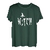 Damen Hexenhut Besen Hexen Hexen Hexen Halloween Wicca Coven T-Shirt