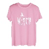 Damen Hexenhut Besen Hexen Hexen Hexen Halloween Wicca Coven T-Shirt