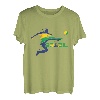 Fußballflagge Brasilien | Fußballmannschaft | brasilianischer Fußballspieler T-Shirt