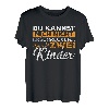 Papa 2 Du kannst mich nicht erschrecken ich habe zwei Kinder T-Shirt