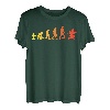 Feuerwehrmann Evolution Freiwillige Feuerwehr Kinder Männer T-Shirt