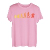 Feuerwehrmann Evolution Freiwillige Feuerwehr Kinder Männer T-Shirt