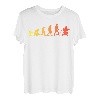 Feuerwehrmann Evolution Freiwillige Feuerwehr Kinder Männer T-Shirt