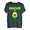 Herren Papacado Lustige Avocado Dad Vatertag Papa Father's Day T-Shirt