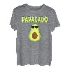 Herren Papacado Lustige Avocado Dad Vatertag Papa Father's Day T-Shirt