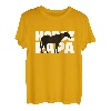 Pferd Papa Geschenk für Pferdeliebhaber Tier Vater Pferd Papa T-Shirt