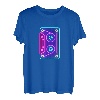 90er Jahre Neon Kassette Musik T Shirt Party Geschenk T-Shirt