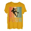 Retro-Skateboard, 4. Geburtstag, Jungen, Kinder, 4 Jahre T-Shirt