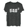 Dreifacher Papa Vater hoch 3 T-Shirt