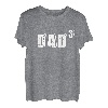Dreifacher Papa Vater hoch 3 T-Shirt