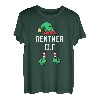 Herren Rentner Elf Partnerlook Familien Outfit Männer Weihnachten T-Shirt