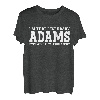 Adams Nachname Lustiges Team Familie Nachname Adams T-Shirt