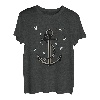 ANKER KETTE MÖWEN Geschenk Idee Bild Spruch Küste Hafen Meer T-Shirt