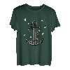ANKER KETTE MÖWEN Geschenk Idee Bild Spruch Küste Hafen Meer T-Shirt
