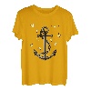 ANKER KETTE MÖWEN Geschenk Idee Bild Spruch Küste Hafen Meer T-Shirt