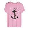 ANKER KETTE MÖWEN Geschenk Idee Bild Spruch Küste Hafen Meer T-Shirt
