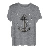 ANKER KETTE MÖWEN Geschenk Idee Bild Spruch Küste Hafen Meer T-Shirt