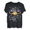 Dekoration zum 80. Geburtstag, Legenden wurden im März 1942 geboren T-Shirt