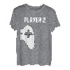 Vater Sohn TShirt Partnerlook Vatertag Player 1 Player 2 T-Shirt