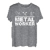 Herren Metallbauer Schweißer Industriemechaniker T-Shirt