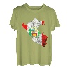 Peru Karte Umriss Peruanische Flagge Peruaner Peru Reise T-Shirt