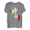 Peru Karte Umriss Peruanische Flagge Peruaner Peru Reise T-Shirt