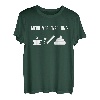 Meine Morgenroutine - Lustiges Morgenmuffel Schlafshirt T-Shirt