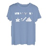 Meine Morgenroutine - Lustiges Morgenmuffel Schlafshirt T-Shirt