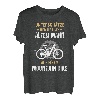 Herren Lustiges Papa Vater Papi Opa MTB Biker Mountainbike Geschenk T-Shirt
