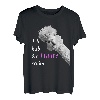 Ich hab die Haare schön, lustiges, sprechendes süßes Alpaka T-Shirt