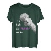 Ich hab die Haare schön, lustiges, sprechendes süßes Alpaka T-Shirt