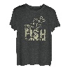 Spruch - Nur Tote Fische Schwimmen Mit Dem Strom - Fische T-Shirt