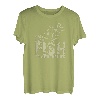 Spruch - Nur Tote Fische Schwimmen Mit Dem Strom - Fische T-Shirt