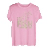 Spruch - Nur Tote Fische Schwimmen Mit Dem Strom - Fische T-Shirt