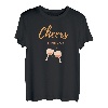 Tees It's Friday Wine Lovers Party Celebration Tee T-Shirt