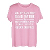 Mir Ist Egal Wer Dein Vater Ist Angler Sportfischer Spruch T-Shirt