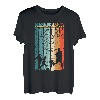 Fußball Vater mit 3 Kinder Fußballer Kapitän Papa T-Shirt