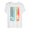 Fußball Vater mit 3 Kinder Fußballer Kapitän Papa T-Shirt