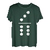 Fasching & Karneval - 3/6 Domino Stein Kostüm T-Shirt