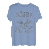 Herren Böser Alter Mann Totenkopf Spruch Herren T-Shirt