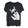 Winkendes Alpaka Comic Lama in weiß mit witzige Sonnenbrille T-Shirt