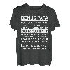 Herren Bonus Papa Stiefvater Leben Besser Gemacht Adoption Vatertag T-Shirt